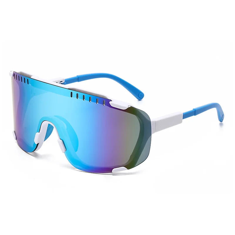 Fashion large-frame sports sunglasses trendy mountaineering and cycling sun glasses new outdoor windproof glasses