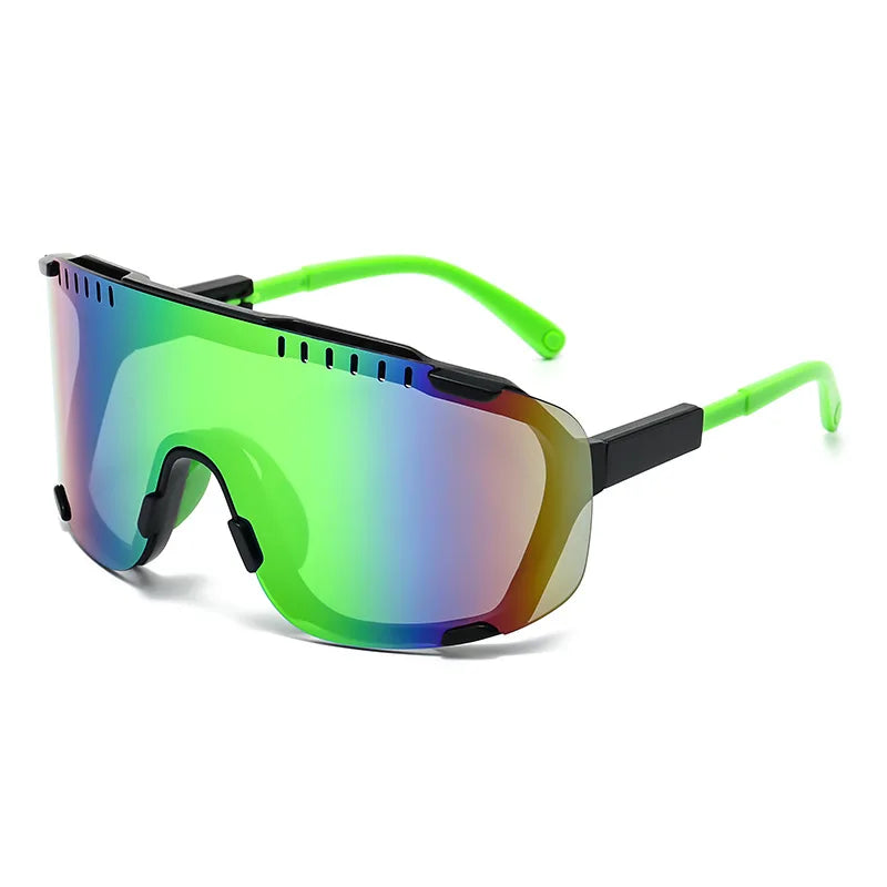 Fashion large-frame sports sunglasses trendy mountaineering and cycling sun glasses new outdoor windproof glasses