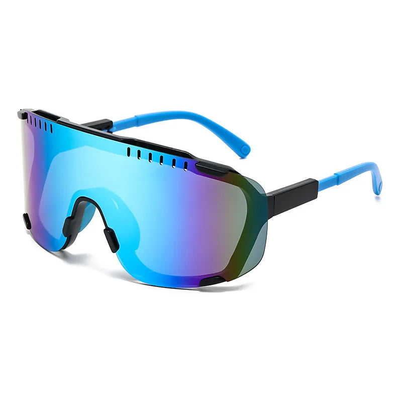 Fashion large-frame sports sunglasses trendy mountaineering and cycling sun glasses new outdoor windproof glasses