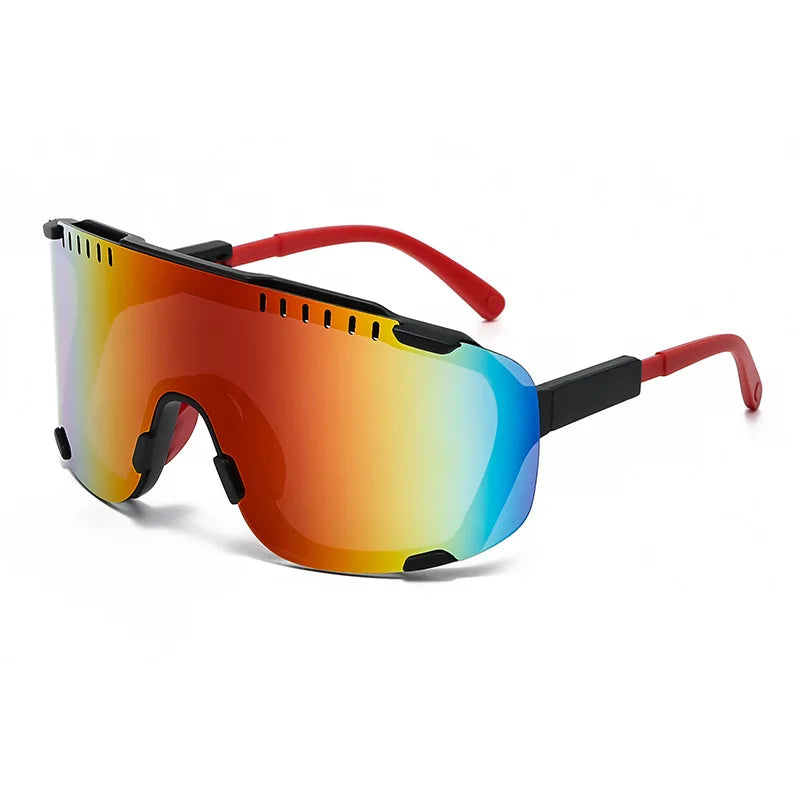 Fashion large-frame sports sunglasses trendy mountaineering and cycling sun glasses new outdoor windproof glasses