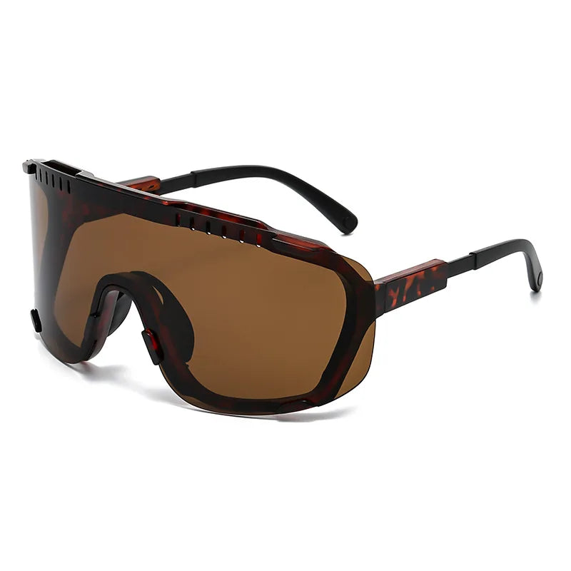 Fashion large-frame sports sunglasses trendy mountaineering and cycling sun glasses new outdoor windproof glasses